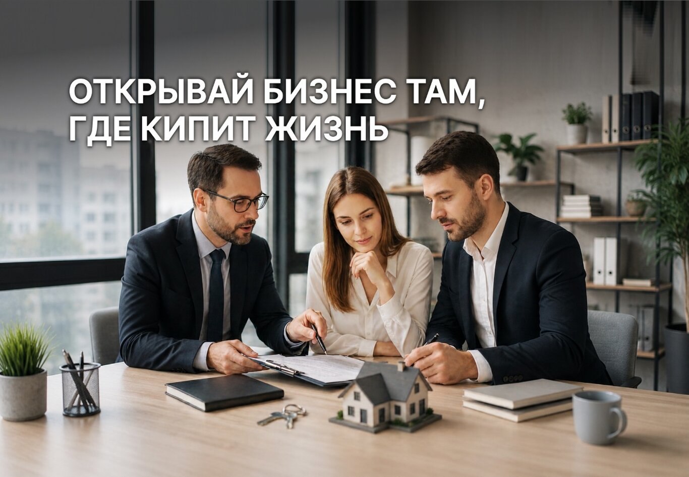 Открывай бизнес там, где кипит жизнь